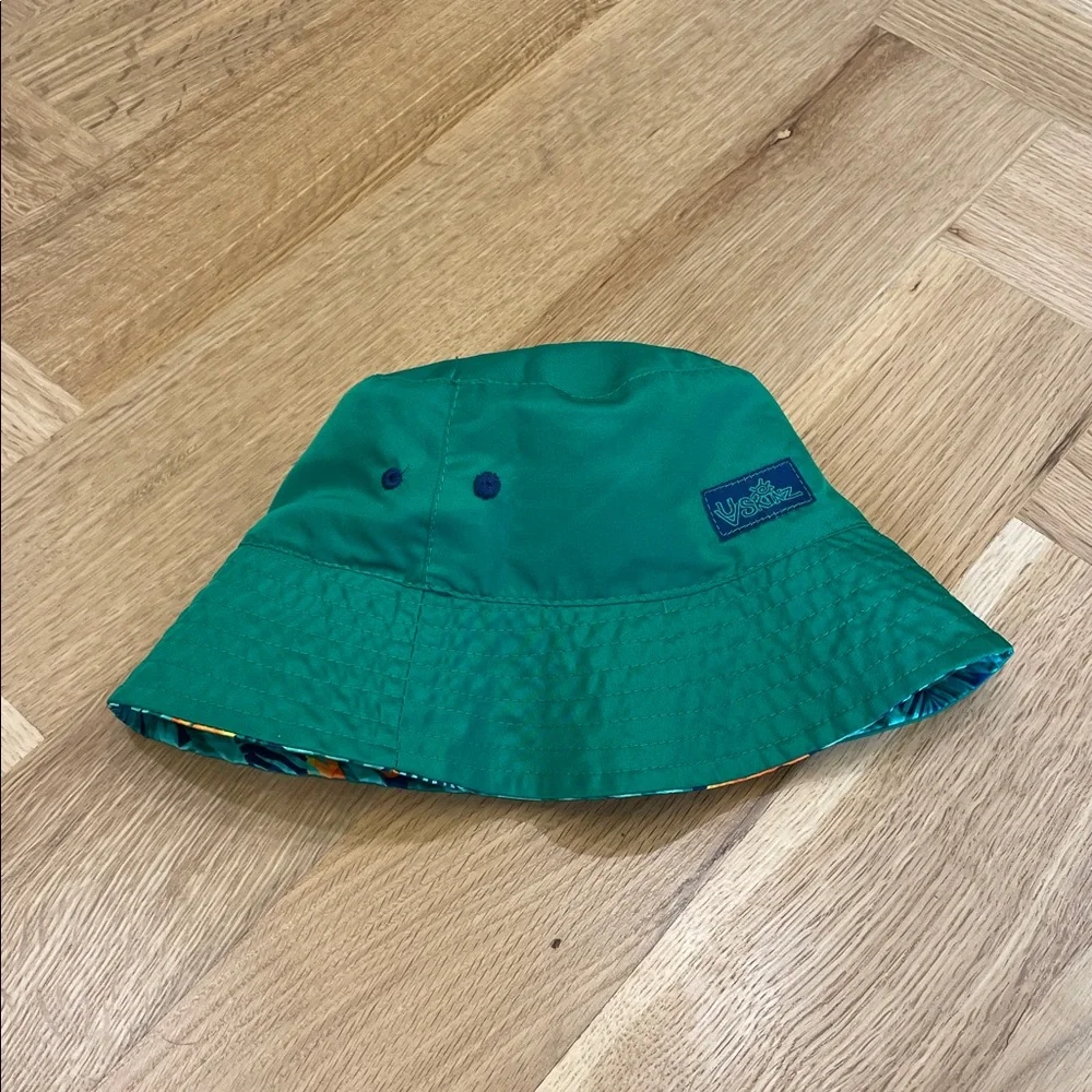 Lot of Three Reversible Swim Bucket Hats